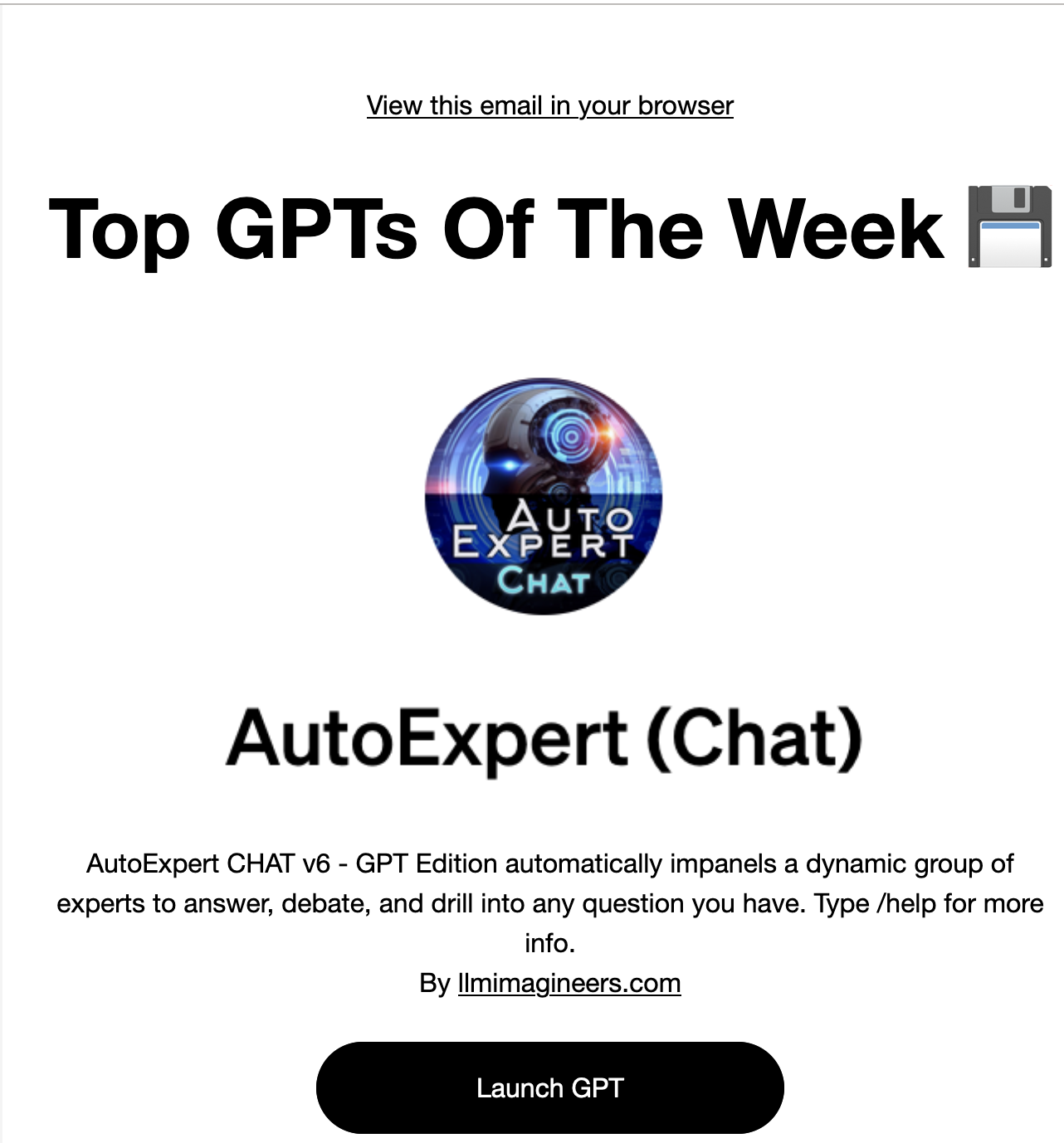 Top GPTs Of The Week gallery image