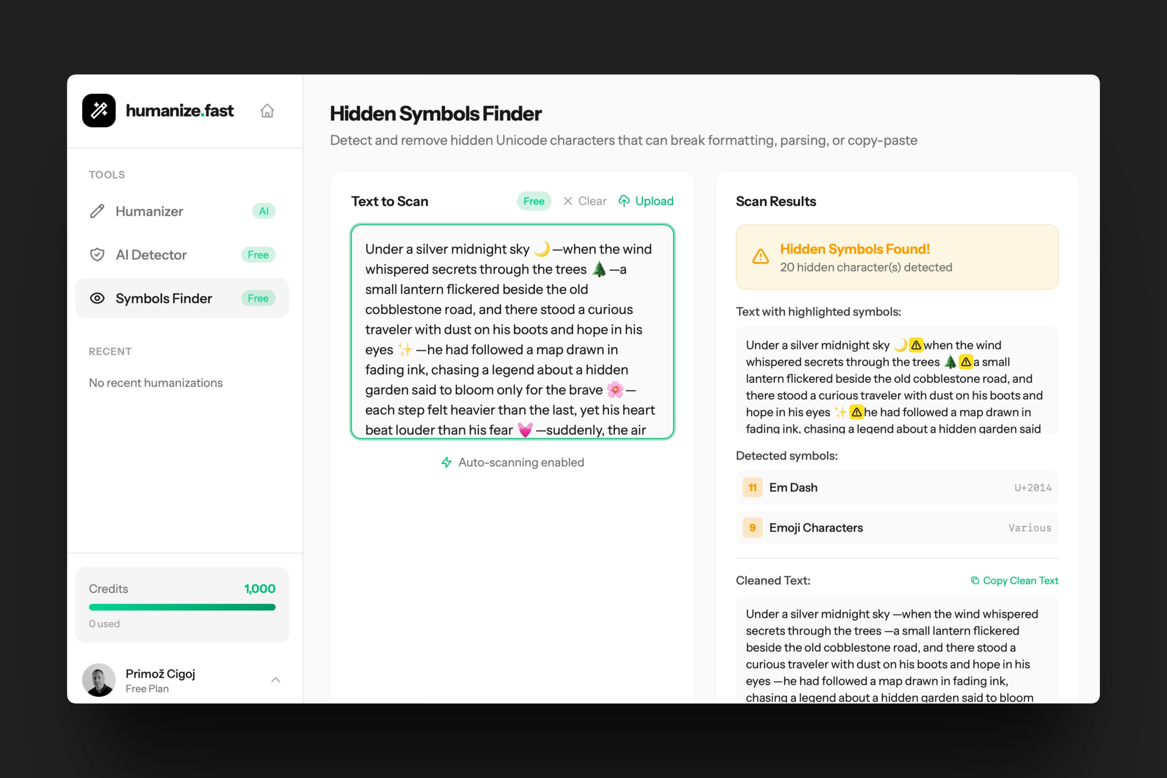Humanize gallery image