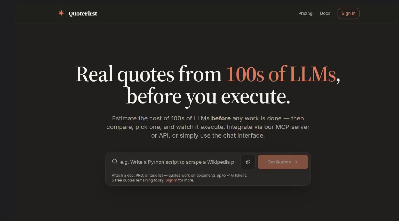 QuoteFirst AI gallery image