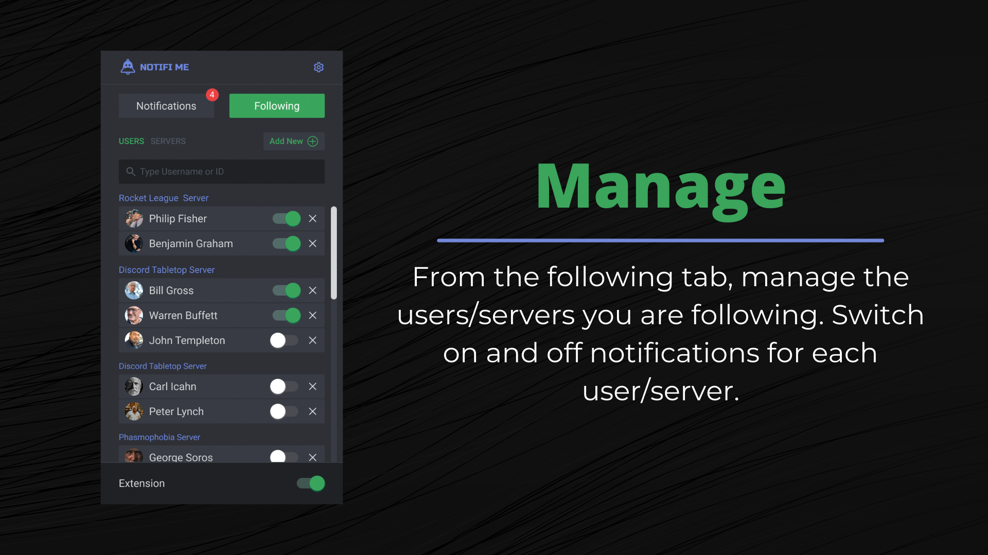 Notifi Me - Discord Notification Plugin gallery image
