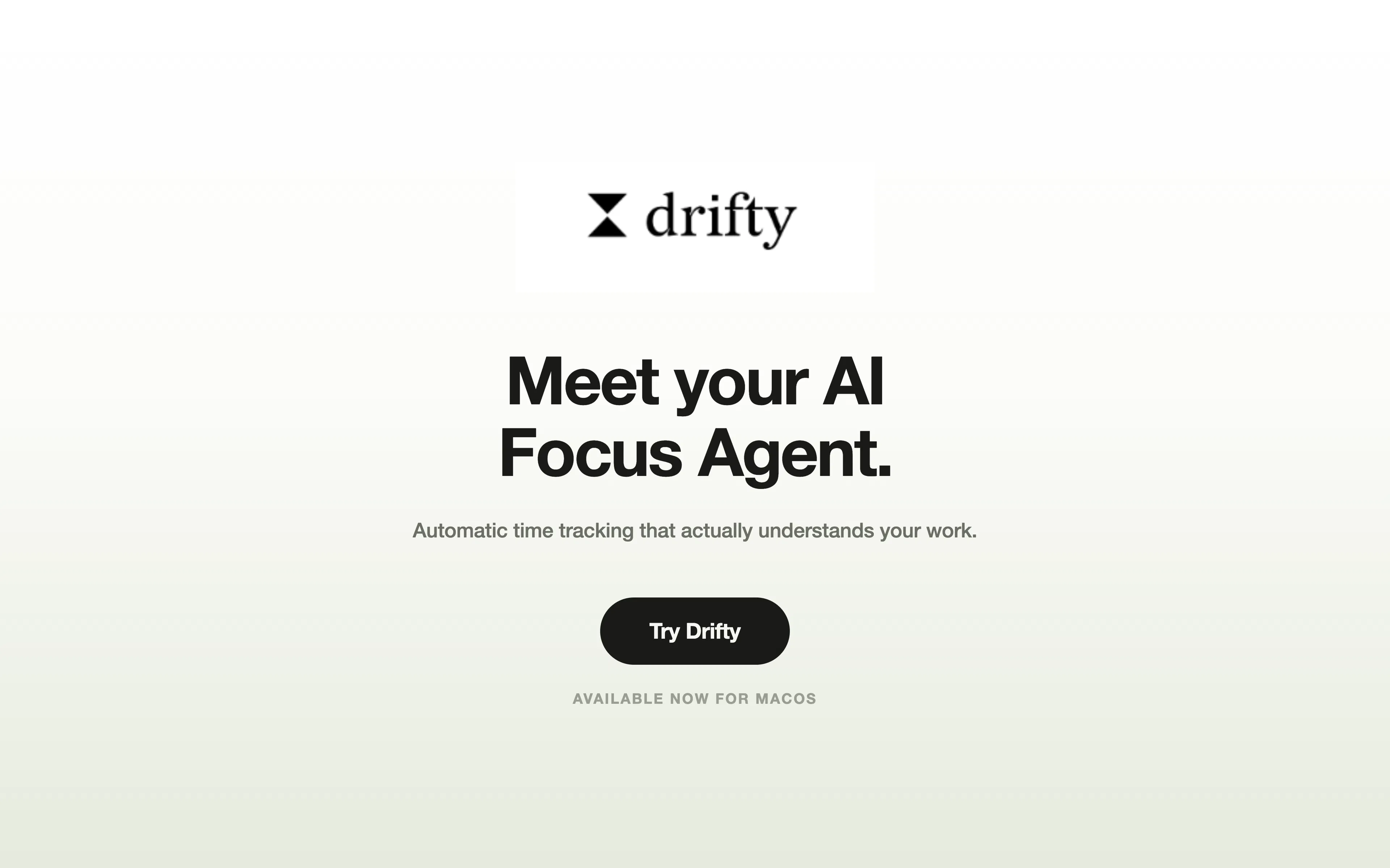 Drifty - Context Aware AI Time Tracker gallery image