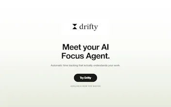 Drifty - Context Aware AI Time Tracker gallery image