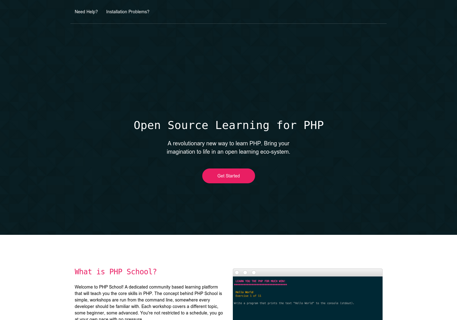 PHP School