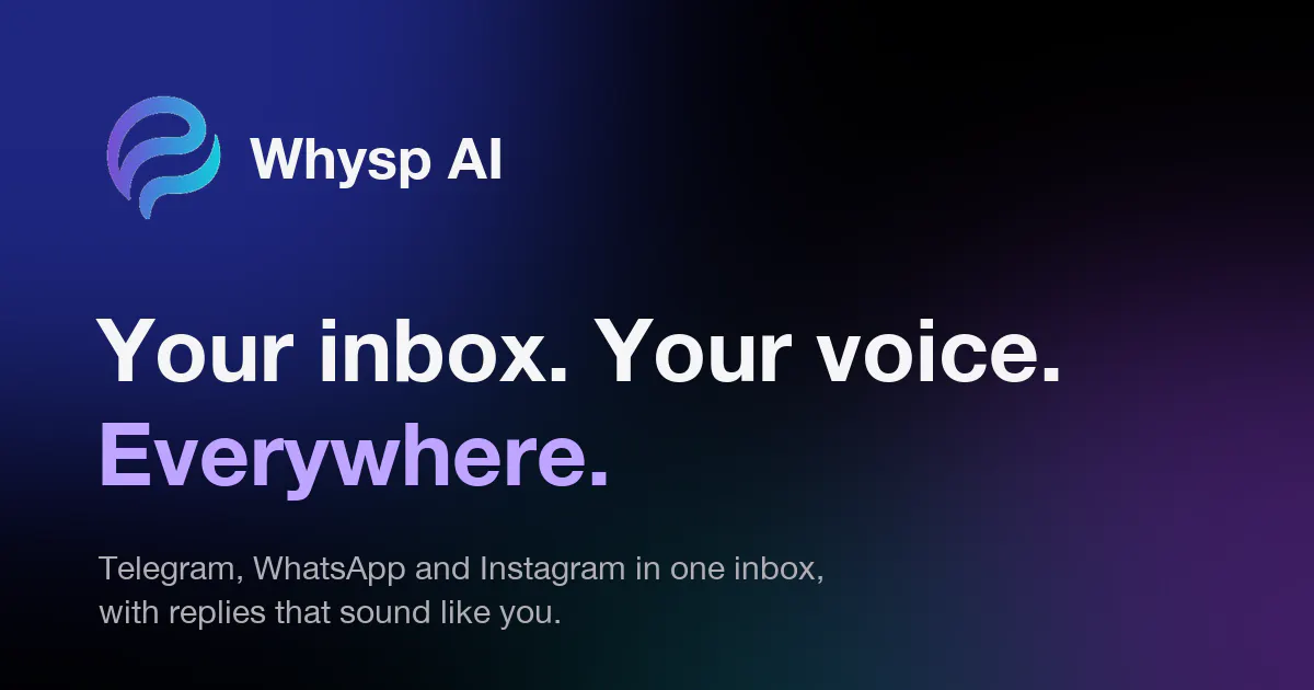 Whysp AI gallery image