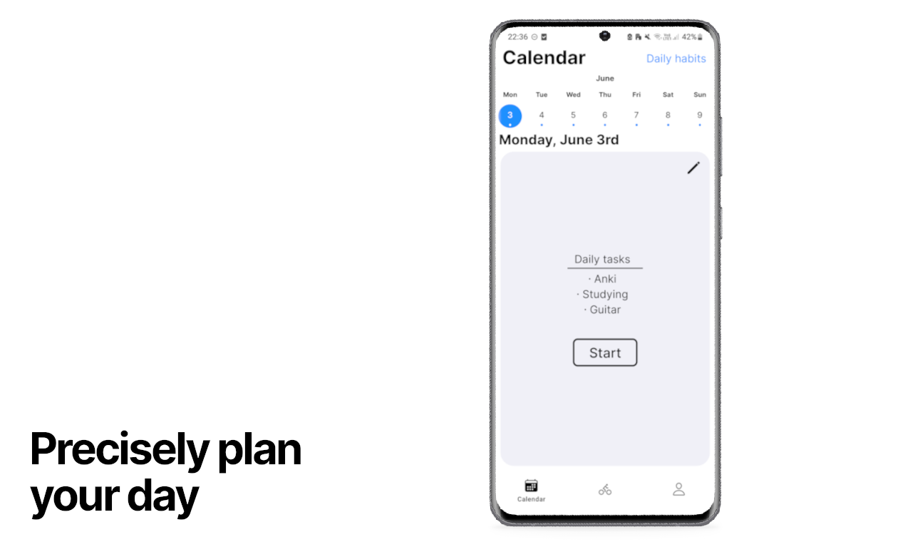 Habitscroll: Tägliche Routinen media 4