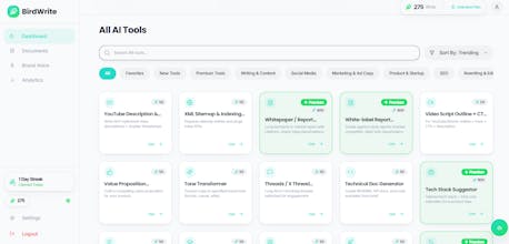 BirdWrite gallery image