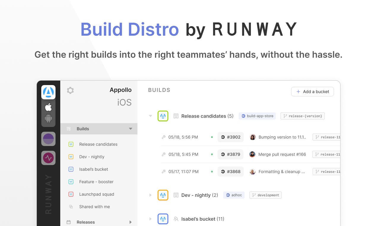 Build distro by runway media 1