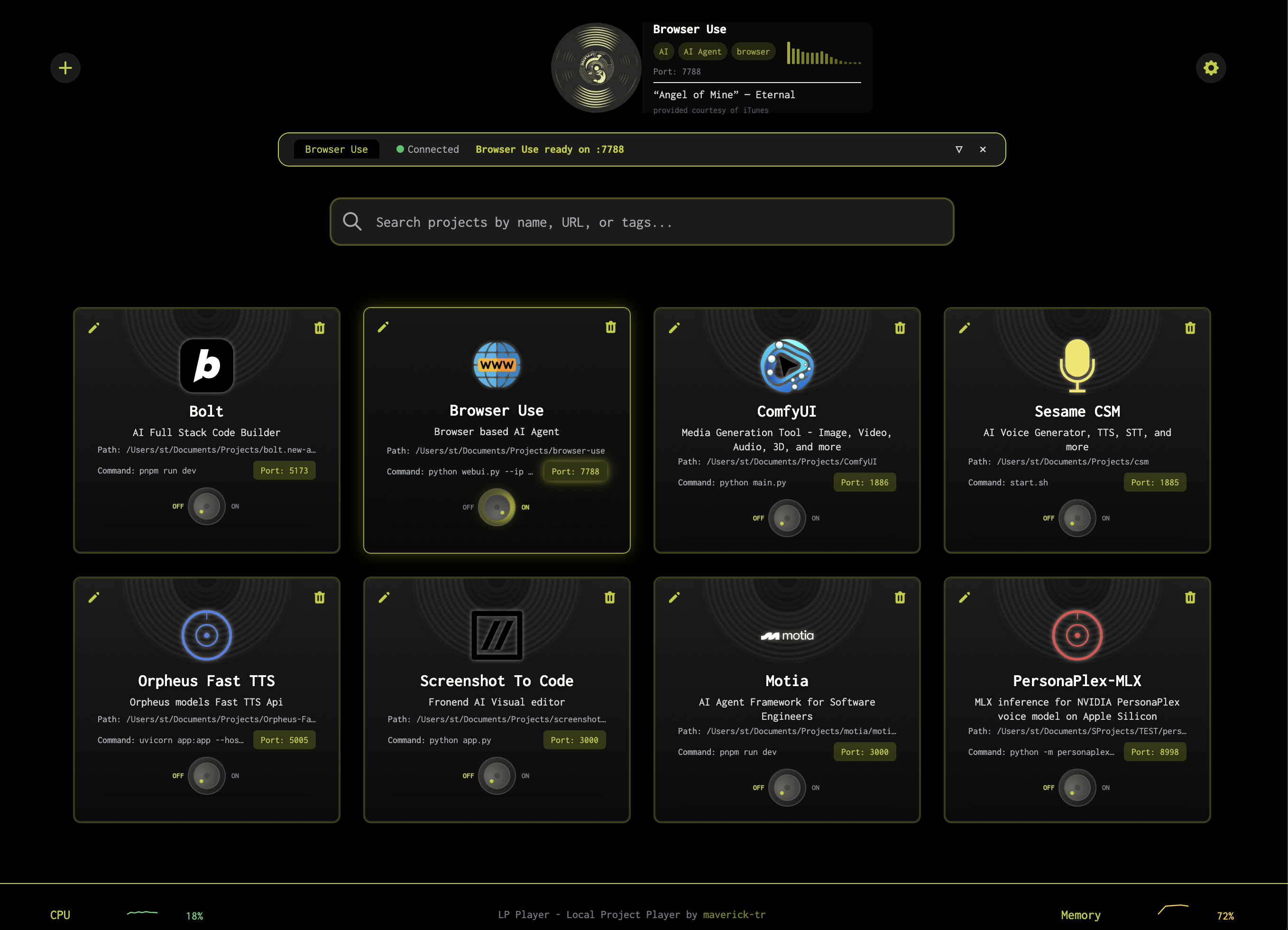 LP Player — Local Project Player gallery image