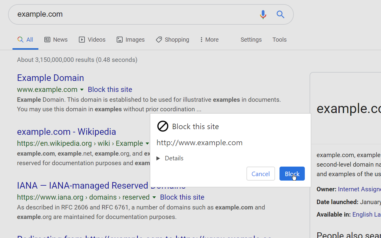 uBlacklist gallery image