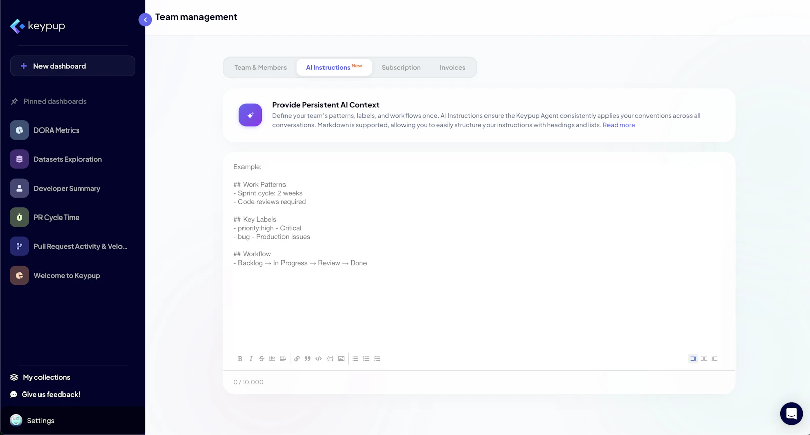 Keypup Gen AI screenshot 5