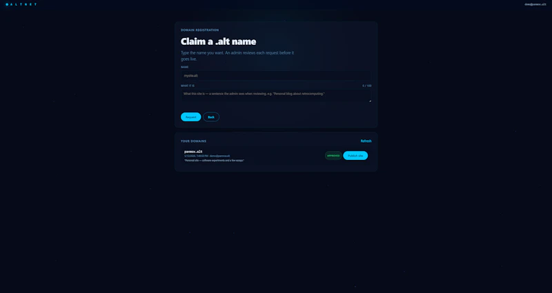 AltNet screenshot 5