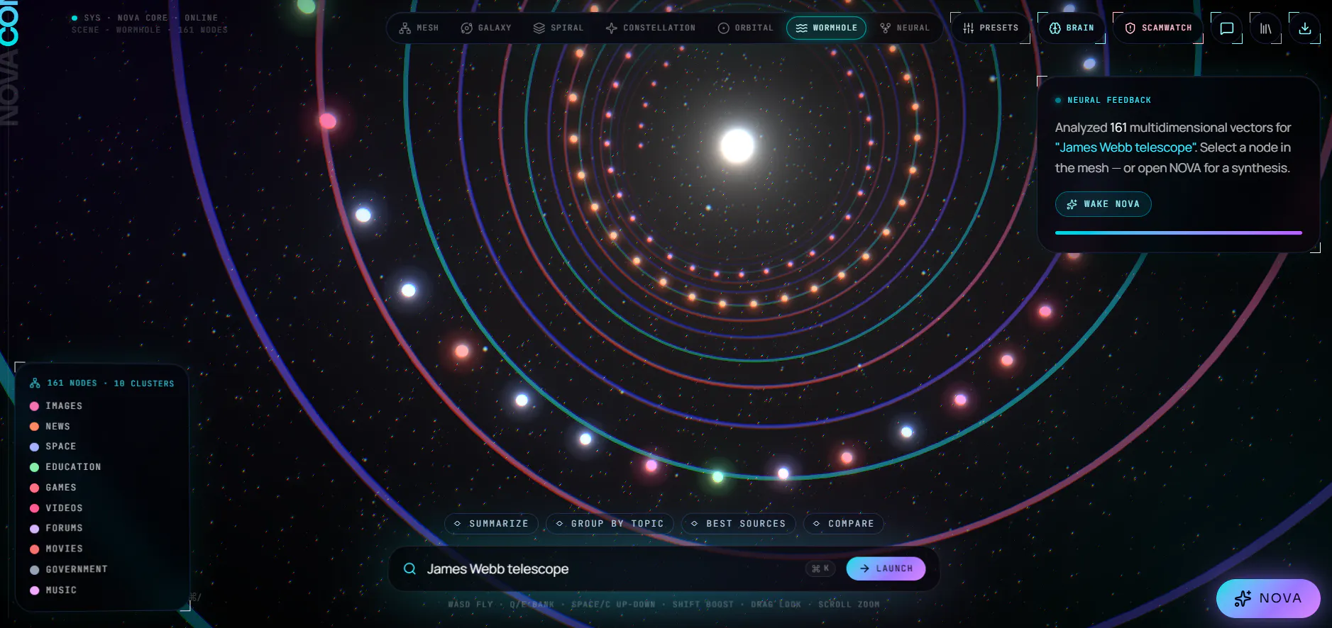 NOVA · Command Deck for the Open Web gallery image