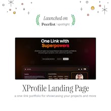 X Profile Landing Page gallery image