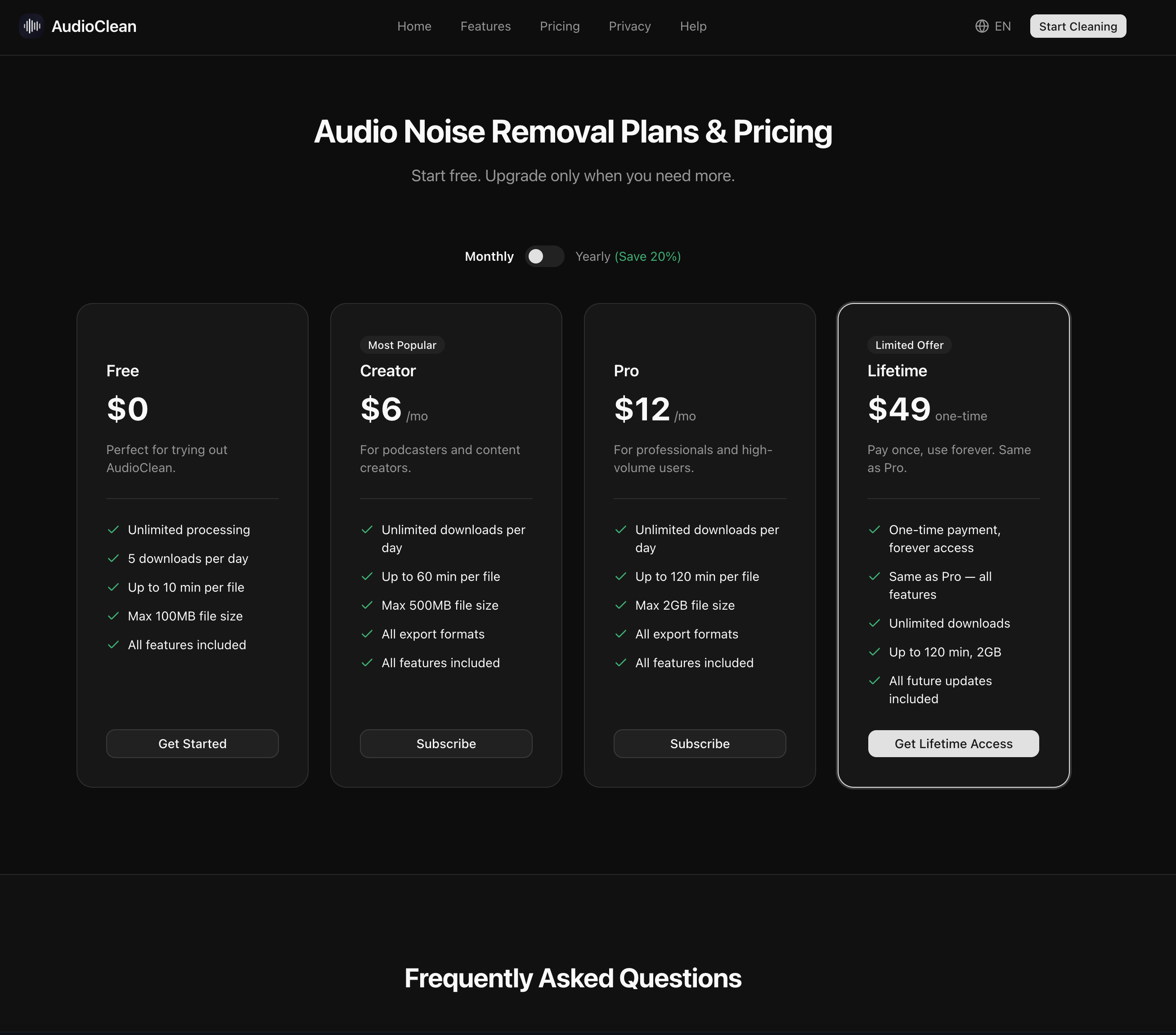 AudioClean gallery image