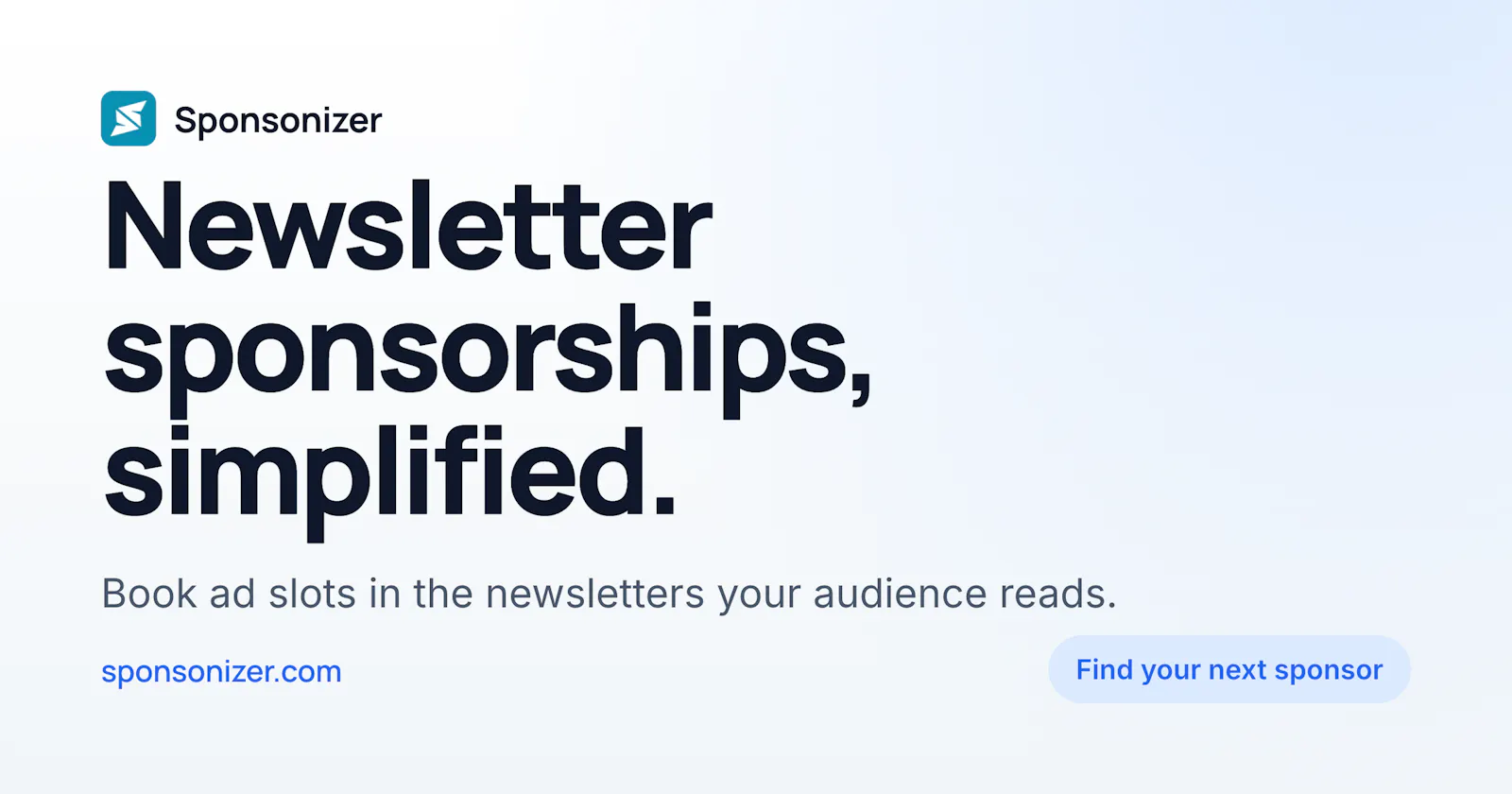 Sponsonizer screenshot 1