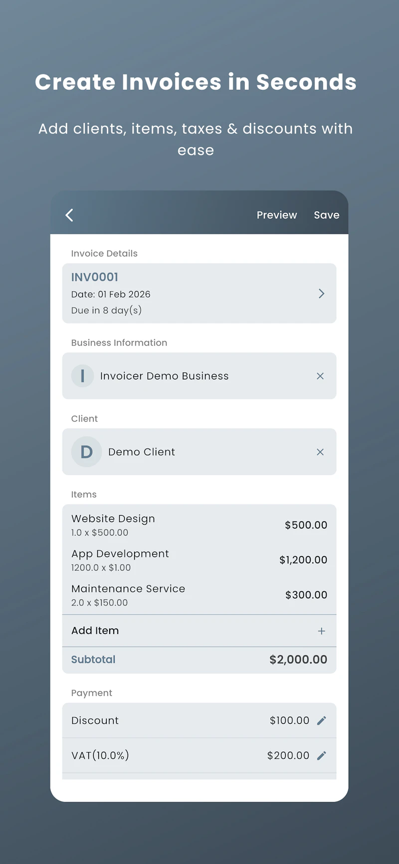 Invoice Maker - Invly screenshot 4