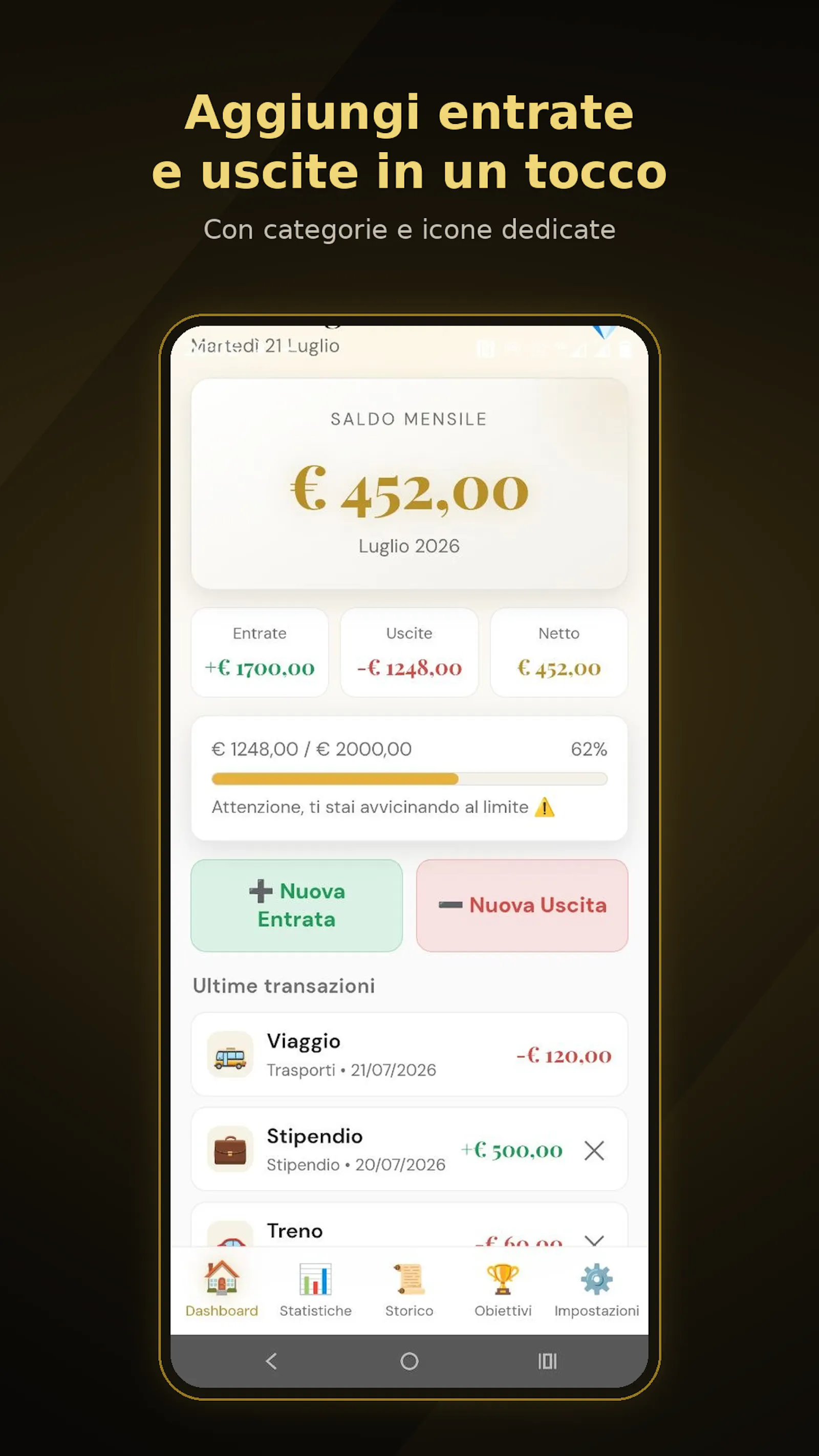 GoldBudget - Budget Planner screenshot 6