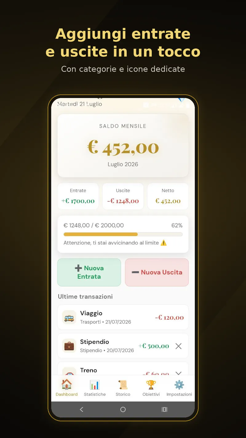 GoldBudget - Budget Planner screenshot 6