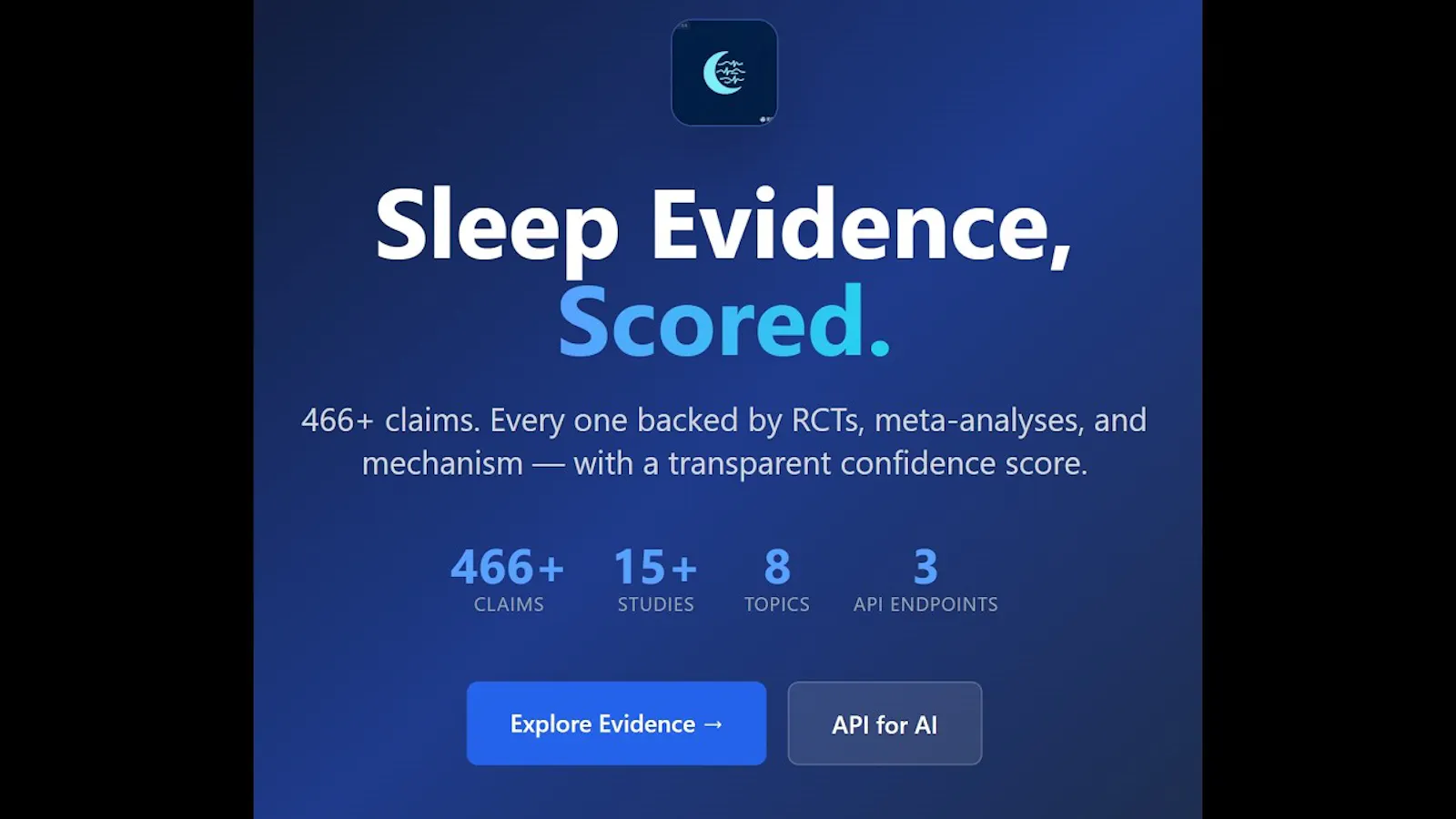 Sleep Science DB screenshot 1 (video preview)