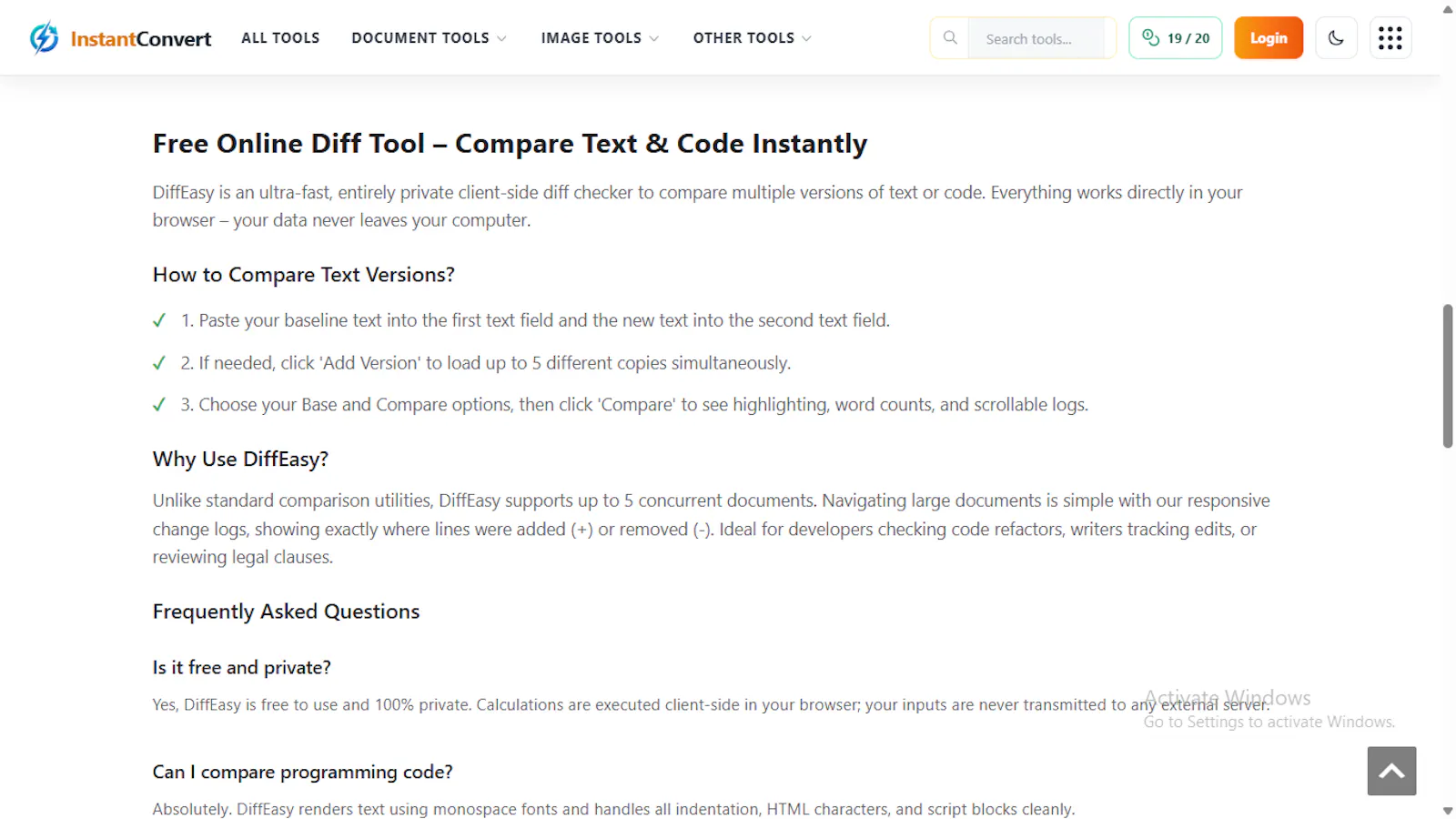 DIffEasy screenshot 4