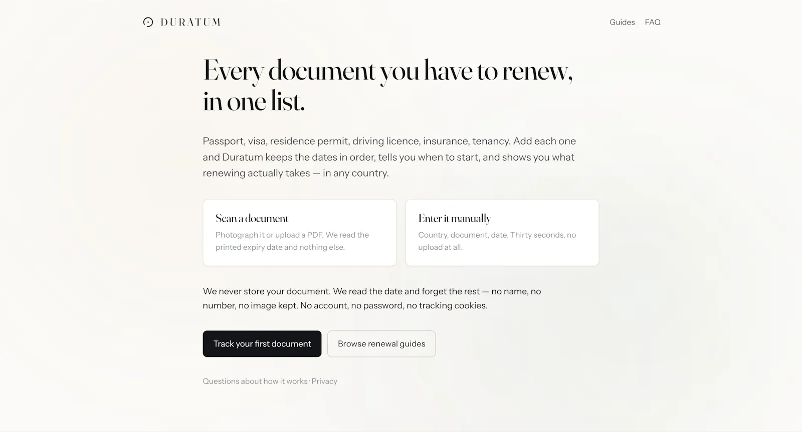 Duratum screenshot 2