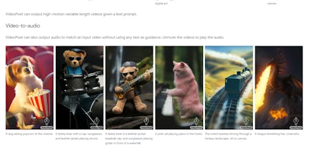 VideoPoet - Trasformazione dei modelli linguistici in video