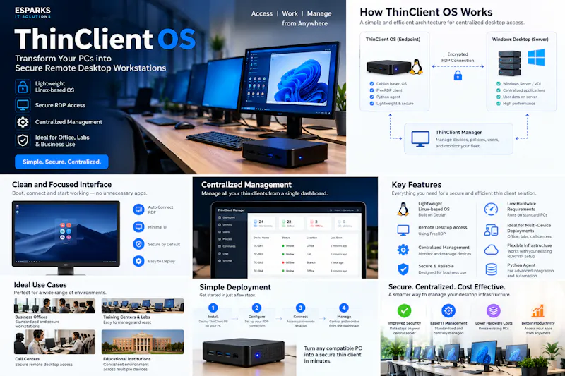 ThinClient OS screenshot 2