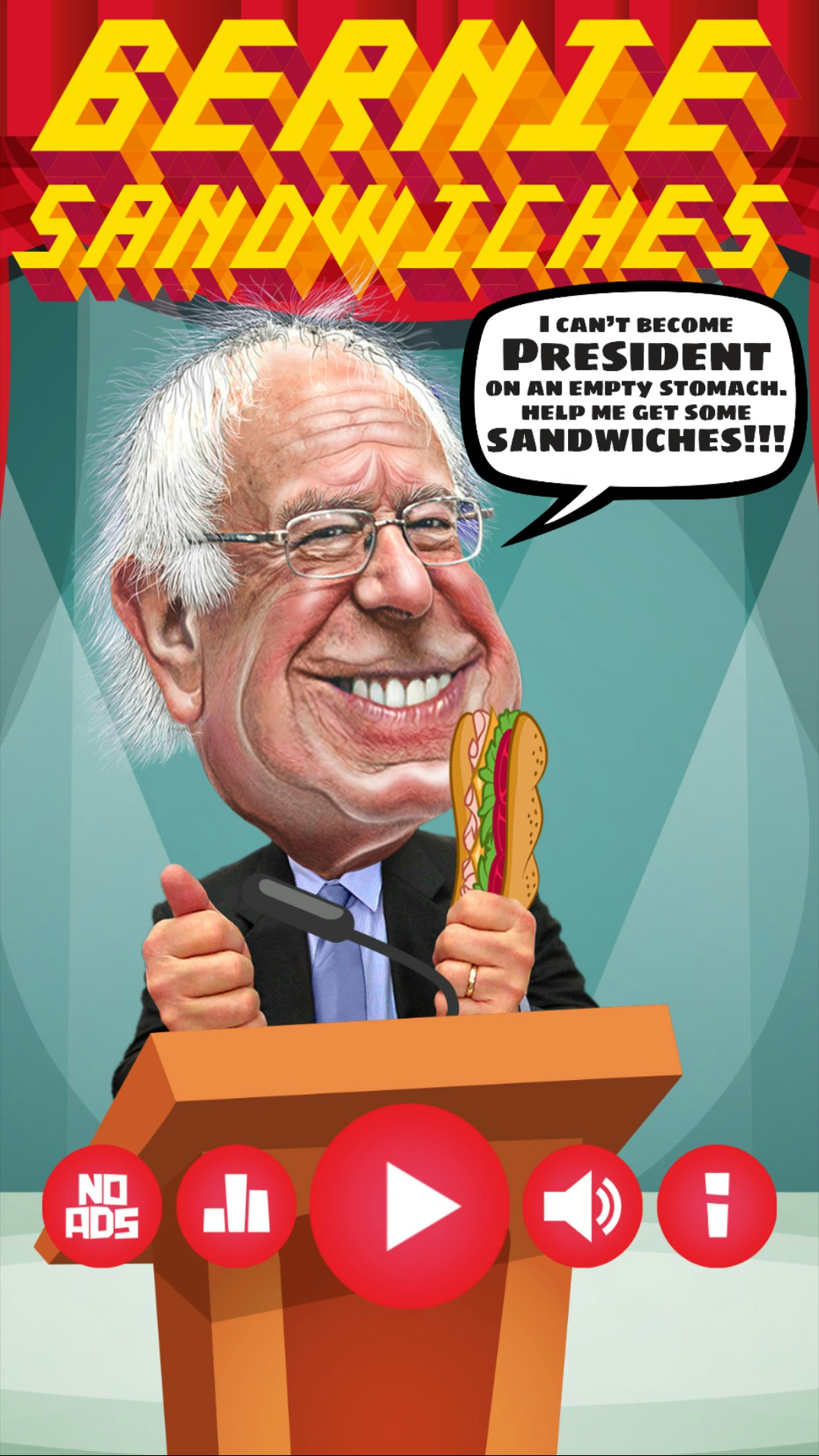 Bernie Sandwiches - Run For The White House gallery image