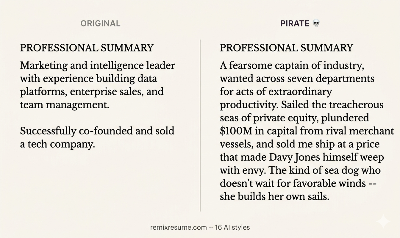 ResumeRemix gallery image