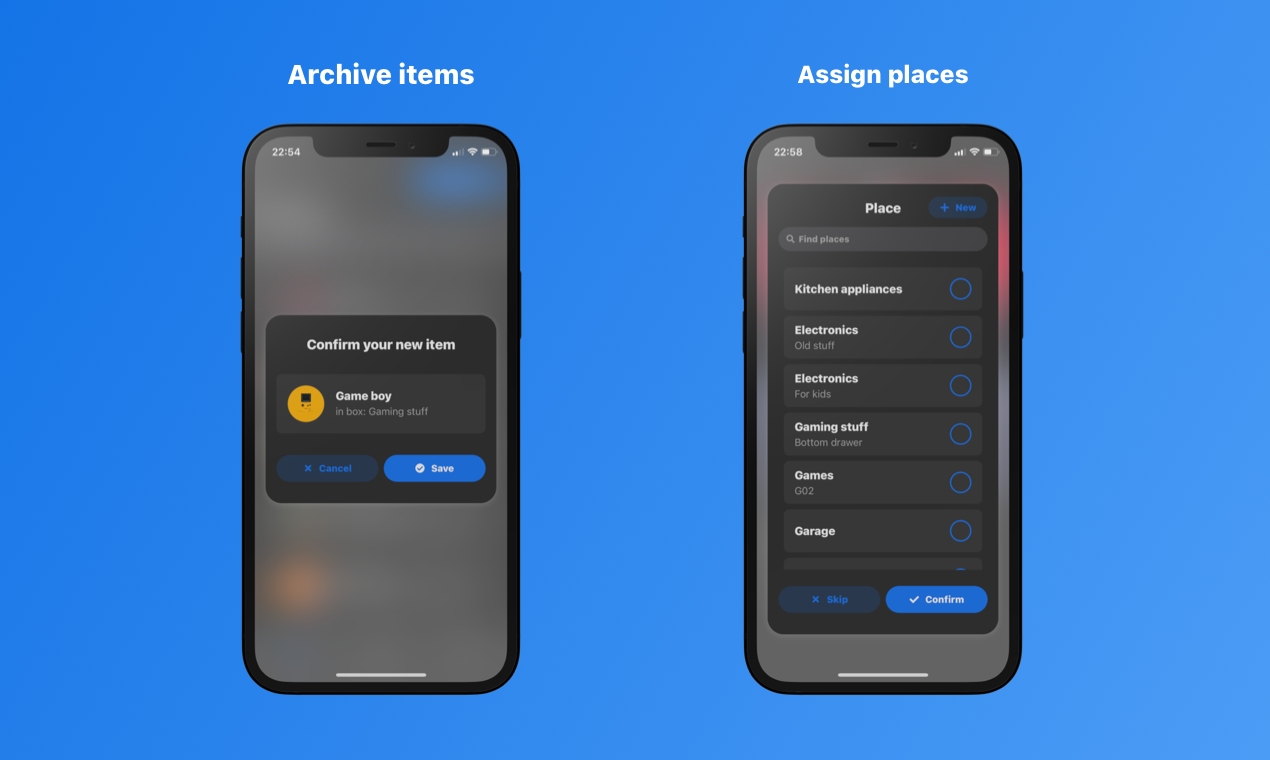 Itemido app gallery image
