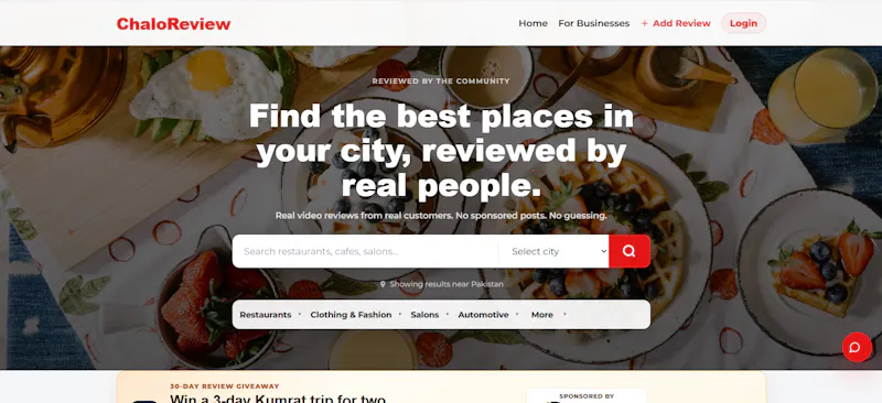 ChaloReview screenshot 4