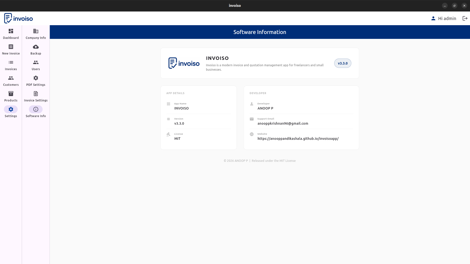 Invoiso gallery image