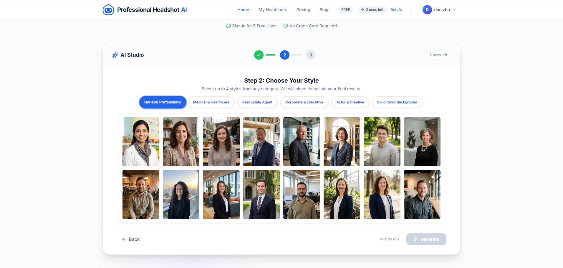 Professional Headshot AI gallery image