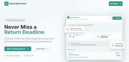 Return Reminder gallery image