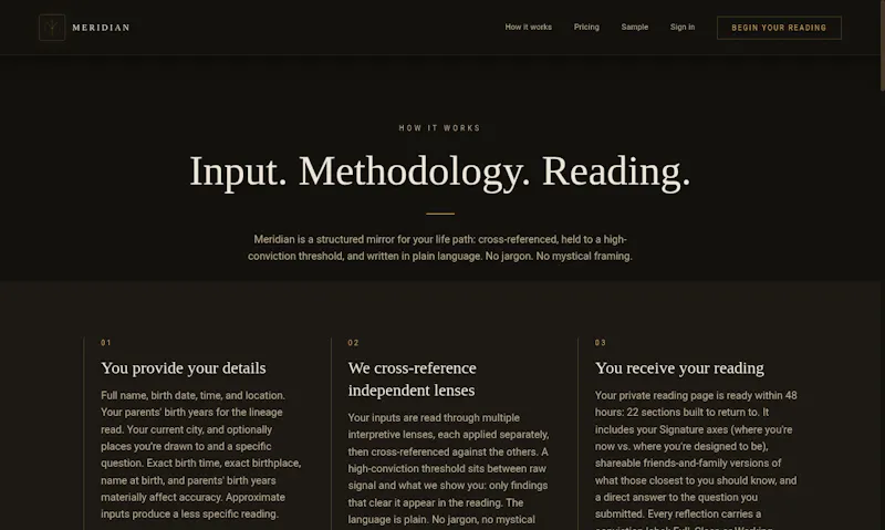 Meridian Reading screenshot 3