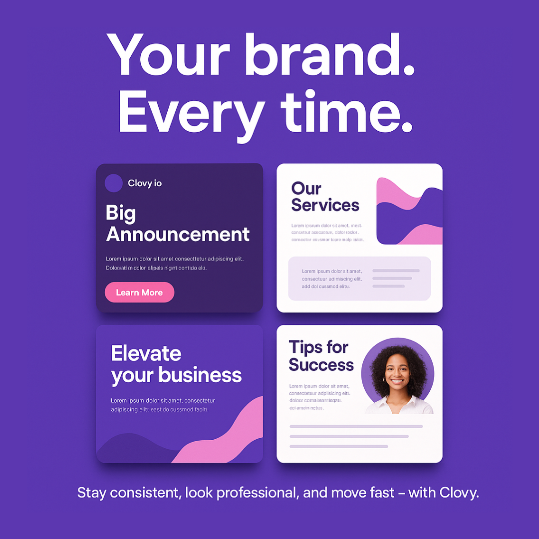 Clovy.io - İşletmeler için sosyal medya reklamcıları medya 2