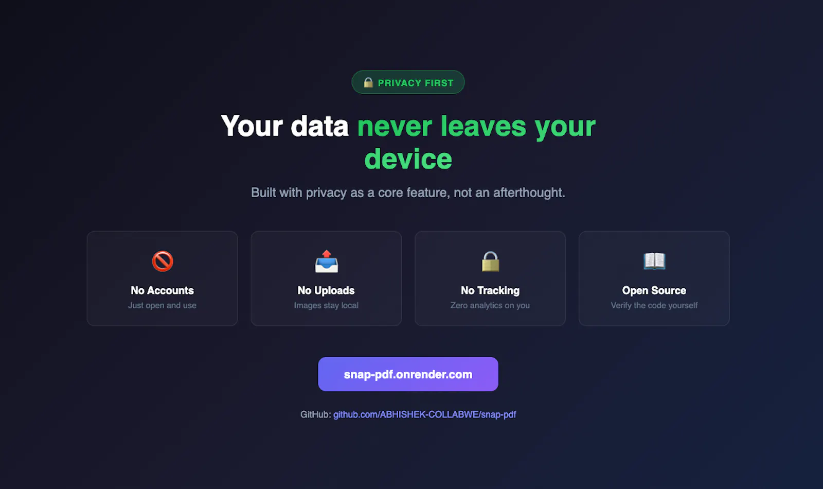 SnapPDF -Turn screenshots into documents screenshot 4
