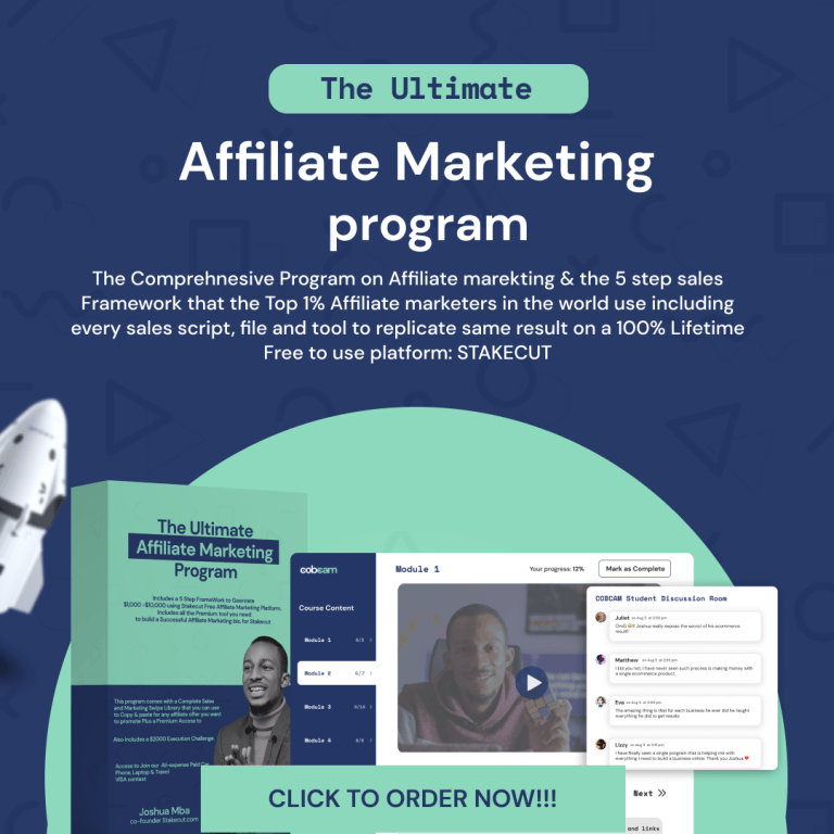 Ultimate Affiliate Marketing Program. 