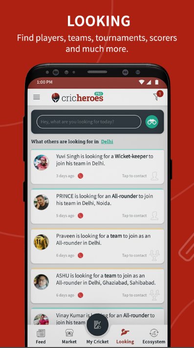 板球评分应用程序 - Cricheroes是世界一流的板球记分应用程序媒体9
