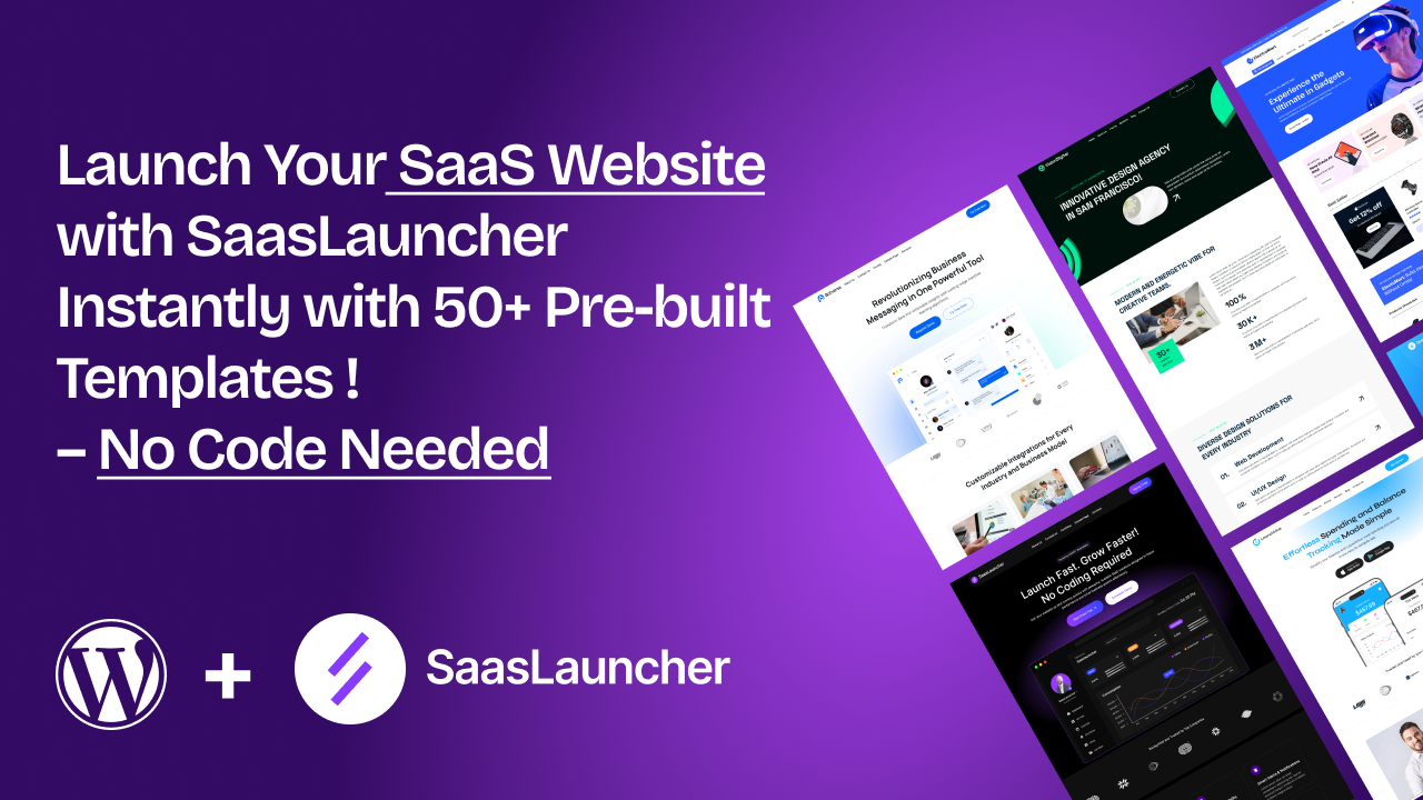 Tema de WordPress de Saaslauncher - Inicie el hermoso sitio web SaaS RÁPIDO: no se necesita codificación. media 3