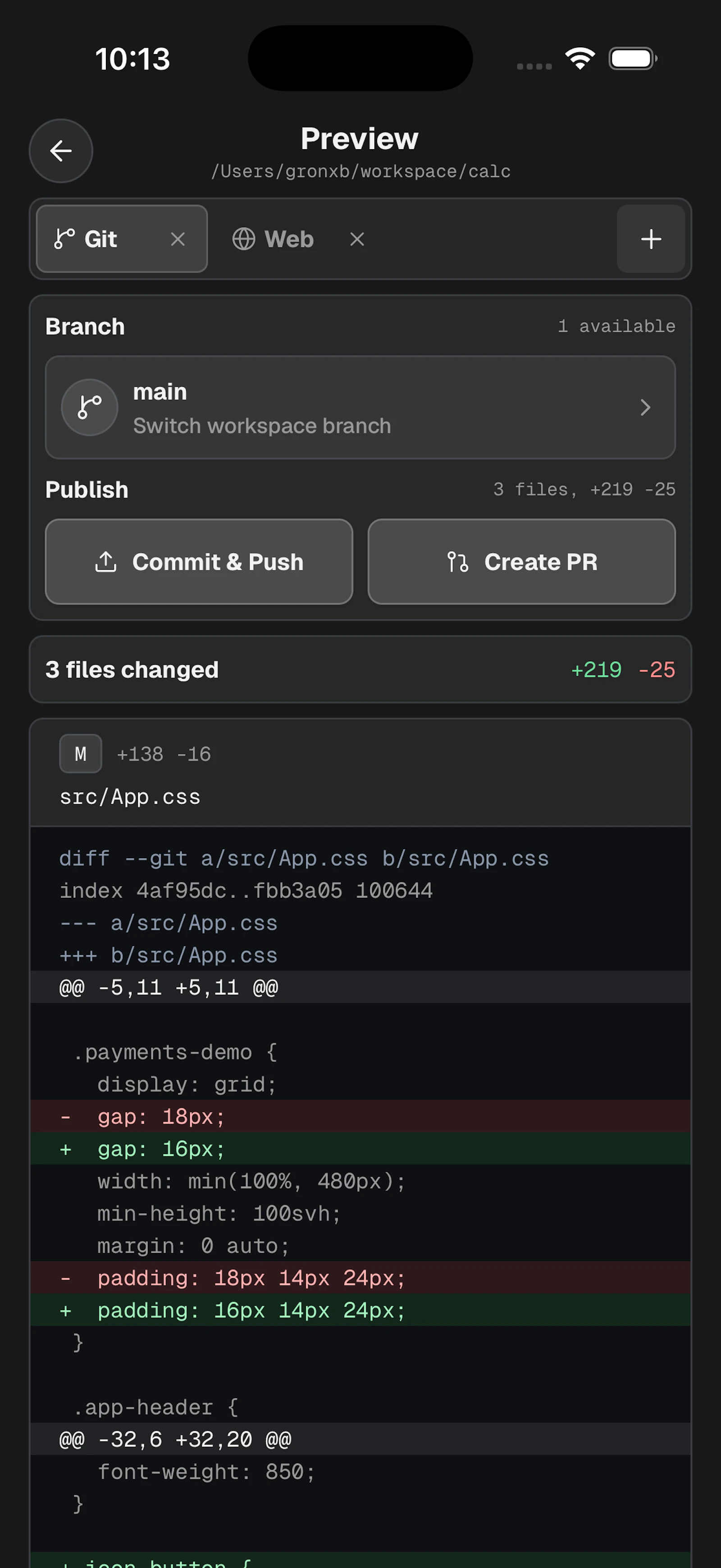 Codex Relay screenshot 2