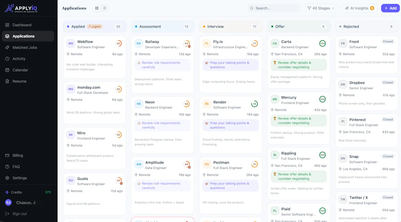 ApplyIQ screenshot 2