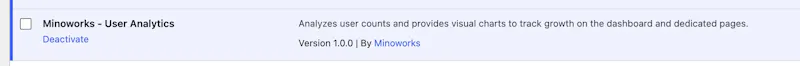 User Registration & Analytics Plugin screenshot 2