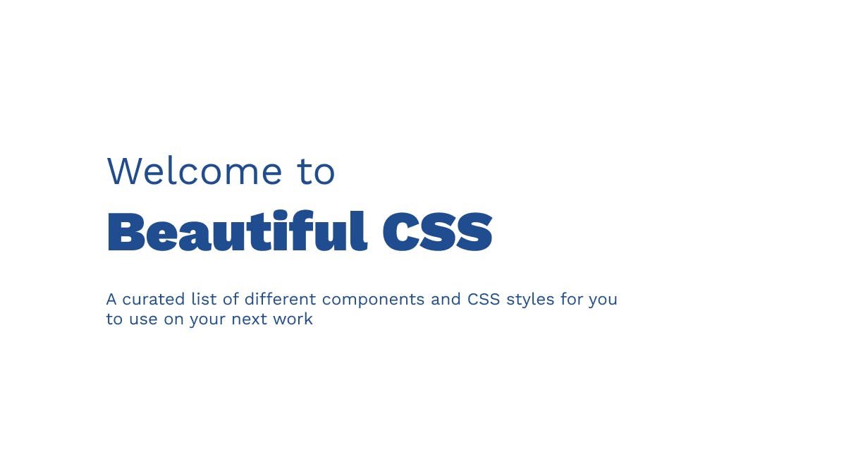 Beautiful CSS media 1