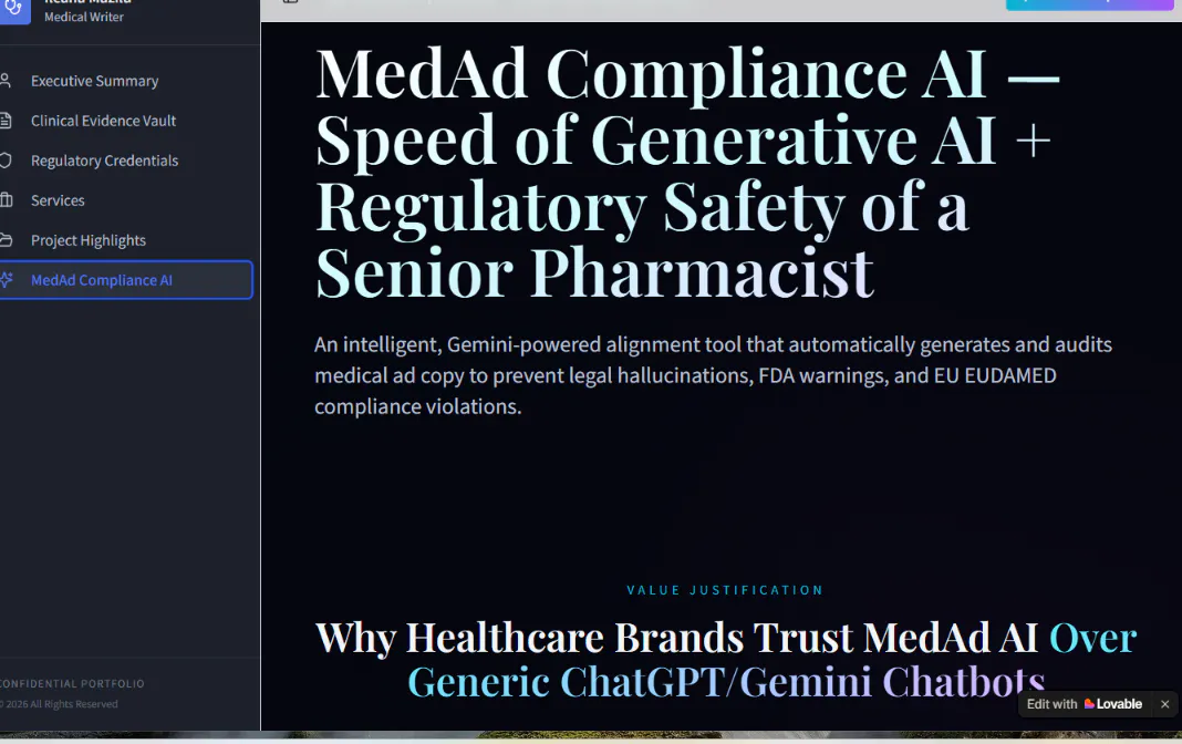 MedAd Compliance AI 截图 2