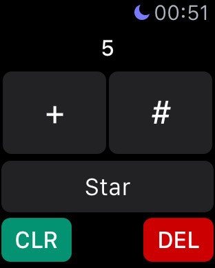 Watch Keypad Image