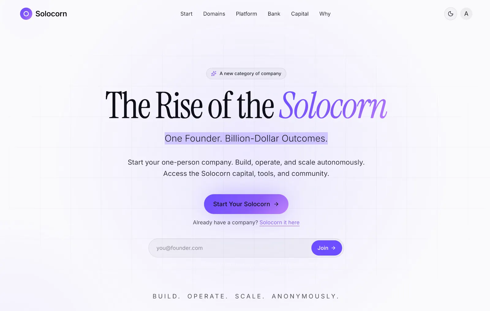 Solocorn  screenshot 1