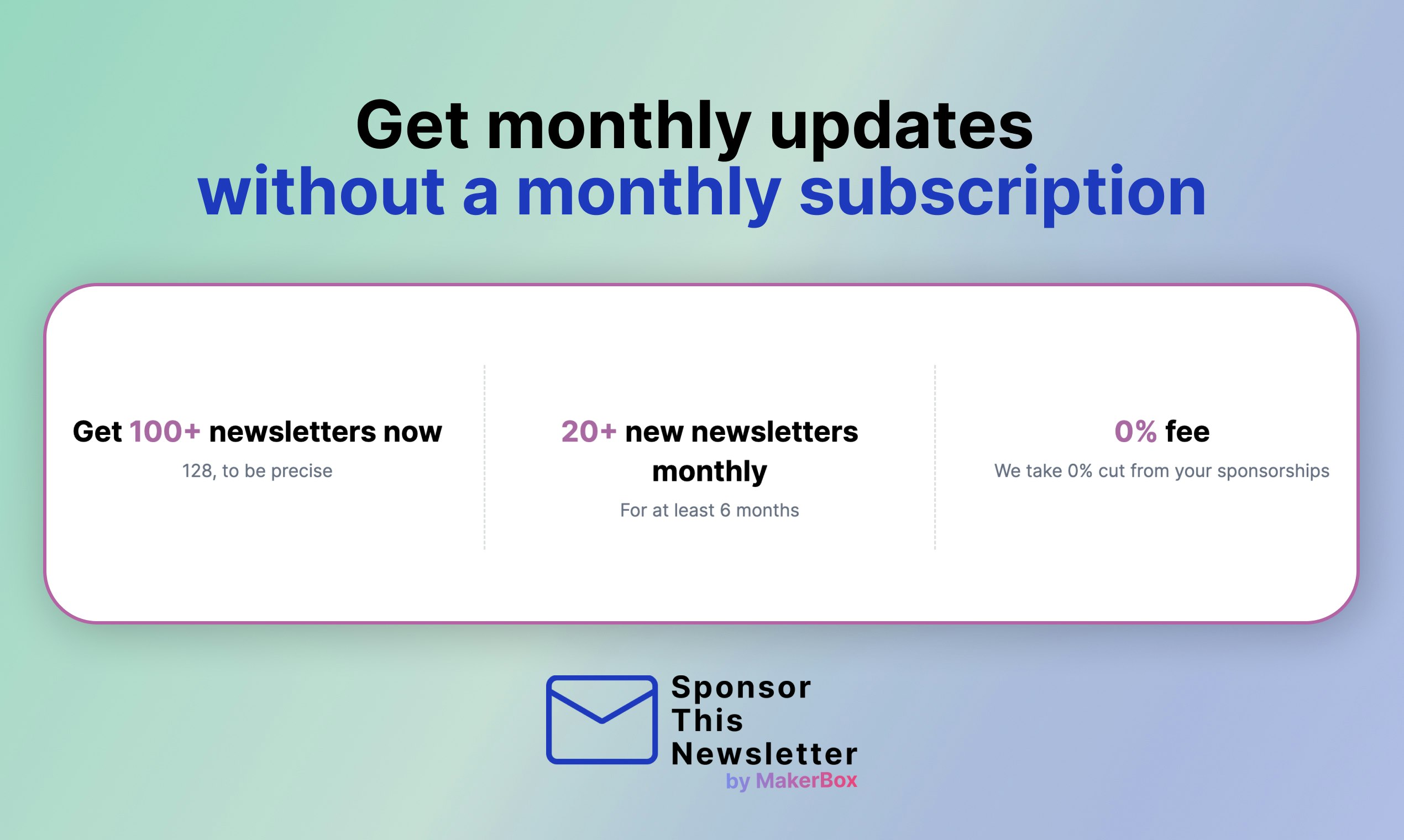 Média Parrainer cette newsletter - 100 newsletters prêts à promouvoir votre produit 5