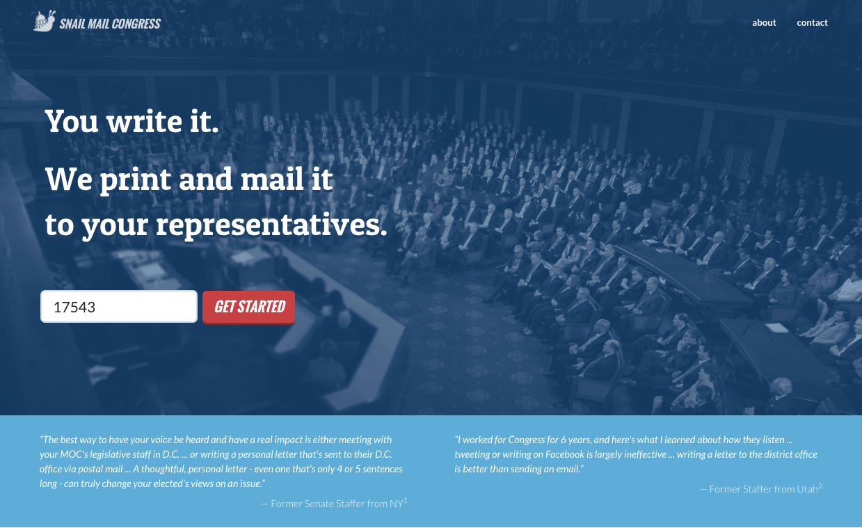 Snail Mail Congress gallery image