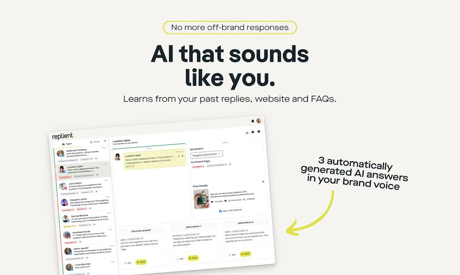 Replient screenshot 4